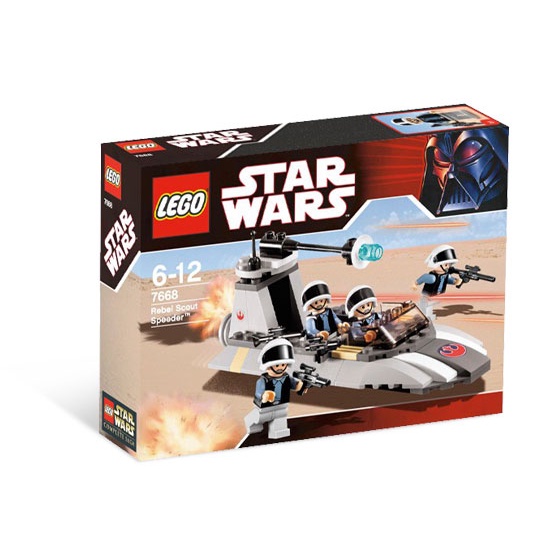 樂高 星際大戰 LEGO Star Wars 7668 Rebel Scout Speeder 反抗軍偵察機
