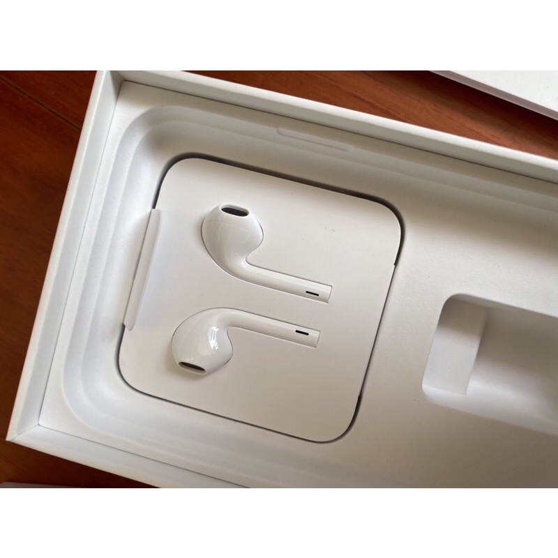 Apple iphone 原盒線控EarPods耳機扁頭lightning對3.5mm