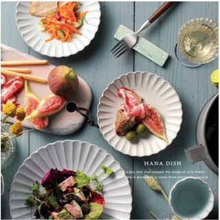現貨💗日本製 瀨戶燒 Aito Hana 花型餐盤 甜點盤 花皿 菊花盤 5色 (大｜中｜小)