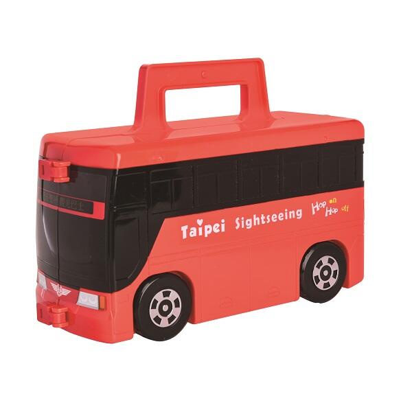 汐止 好記玩具店 Tomica 多美小汽車 台北、新北市限定商品特注 台北觀光巴士提盒 TM 17471