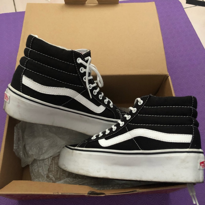 Vans Old Skool 高筒 SK8 Hi 厚底鞋 高筒厚底