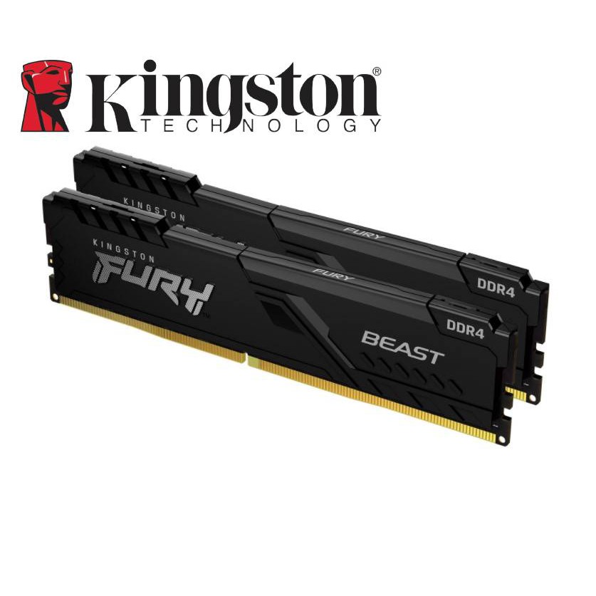 金士頓 Fury Beast RGB(獸獵者)DDR4-3600-16GB(8G*2) 記憶體 現貨 廠商直送