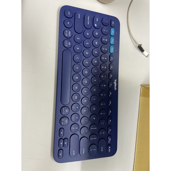 9.5成新 羅技無線藍芽鍵盤 k380 英文版鍵盤