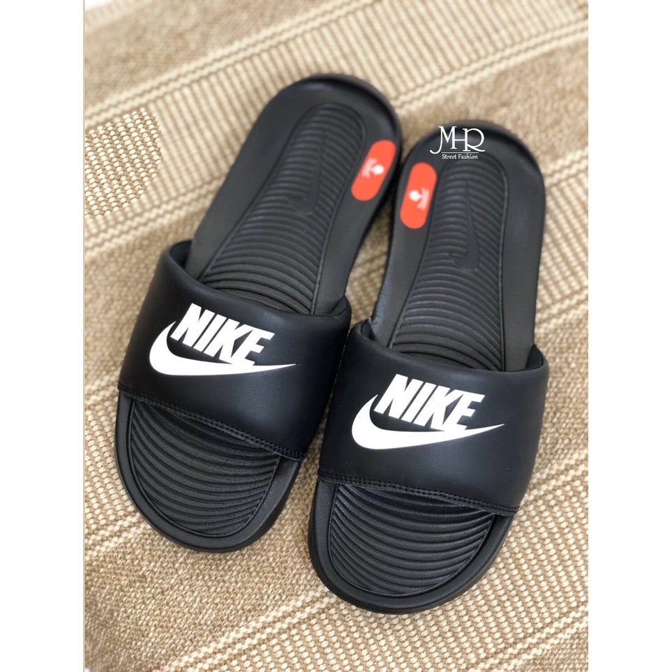 [MR.CH] NIKE Victori One Slide 棉墊 軟底 拖鞋 CN9677-005黑/100白