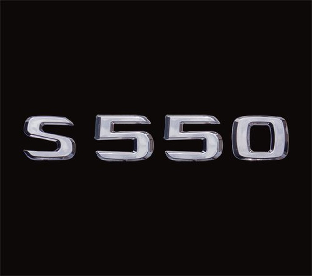 圓夢工廠 Benz 賓士 S-class W221 S550 08~14後車箱 尾門 車標 字標 字貼 鍍鉻銀 同原廠字
