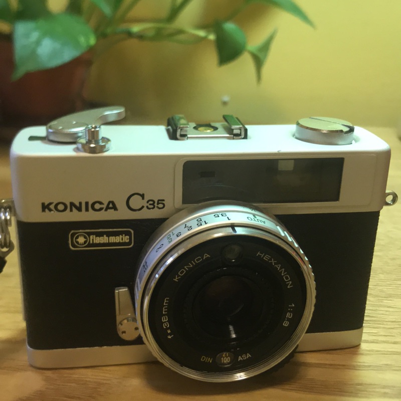 Konica c35 flashmatic 大光圈 底片相機 復古 rf相機