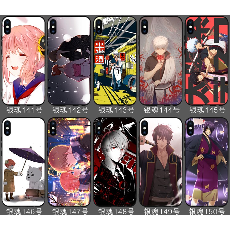 動漫手機殼客製 日本動畫 銀魂 蘋果 三星 Sony Htc Oppo 華碩適用 蝦皮購物