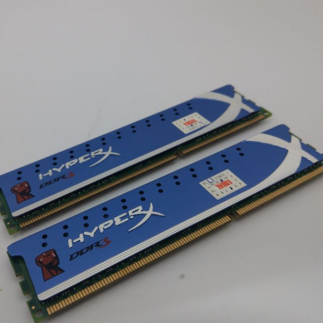 金土頓DDR3 1600 記憶體 共8Gb雙通道 4G*2 型號:KHX1600C9D3K2/8GX