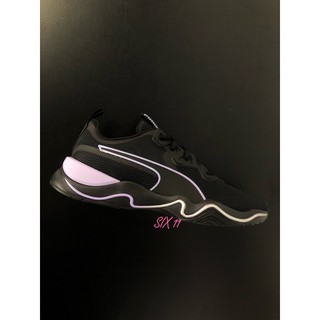 SIX PUMA ZONE XT WN’S 黑紫 黑彩虹 慢跑鞋 訓練鞋 女鞋 黑紫 193031-12 黑彩虹 05