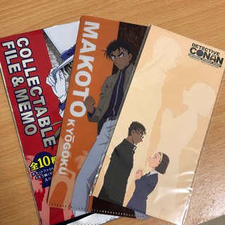 <木木·仕事部屋 Mu Mu Studio> 二手 環球影城 名偵探柯南 限定 資料夾 便條紙 園子 京極真 限定 收藏