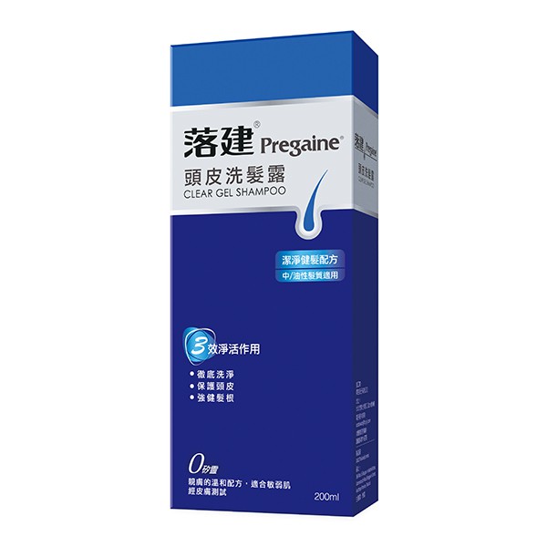 落建頭皮洗髮露-潔淨健髮配方  【大潤發】