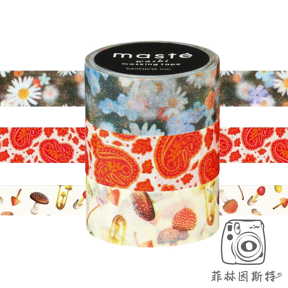 maste 【 89元系列 紙膠帶 】日本進口 washi 和紙 裝飾膠帶 MKT 56 61 菲林因斯特