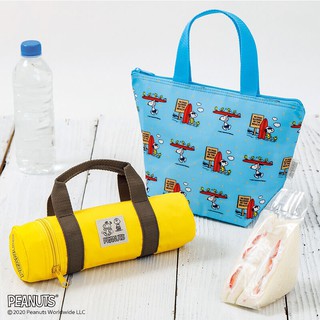 🍓寶貝日雜包🍓日本雜誌附錄 SNOOPY 史努比兩件組 保溫袋 保冷袋 水壺套 手提包 便當袋 午餐袋