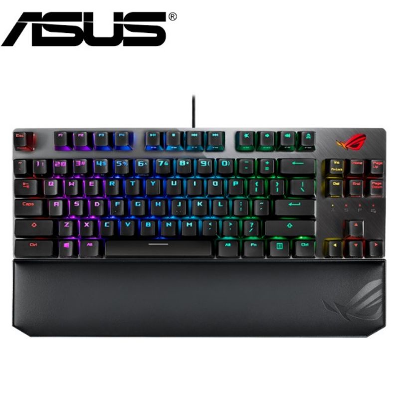 華碩 ASUS ROG Strix Scope TKL Deluxe RGB 機械式電競鍵盤-茶軸