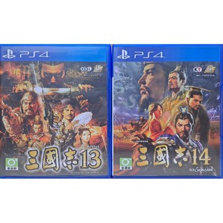 【PS5可玩】全新！PS4遊戲片 三國志14 威力加強版 中文版 三國志13三國誌13三國誌14PS4三國誌PS4三國志