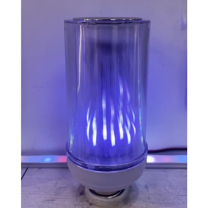 LED炫彩藍芽火焰音樂球泡