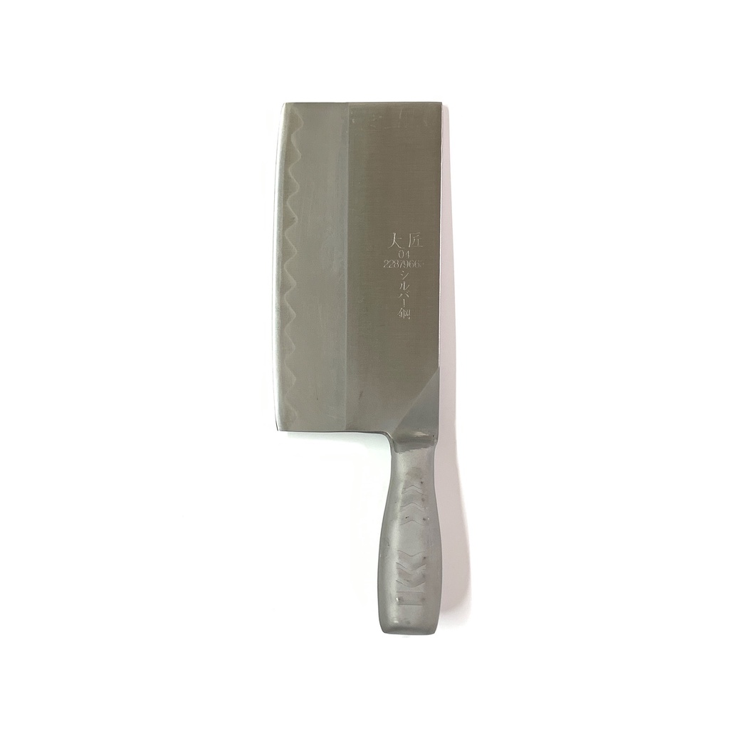 【台灣製 現貨】日本AUS-8不鏽鋼 專業廚師用中式鋼柄剁刀 剁刀 剁雞刀 剁骨刀 菜刀 料理刀