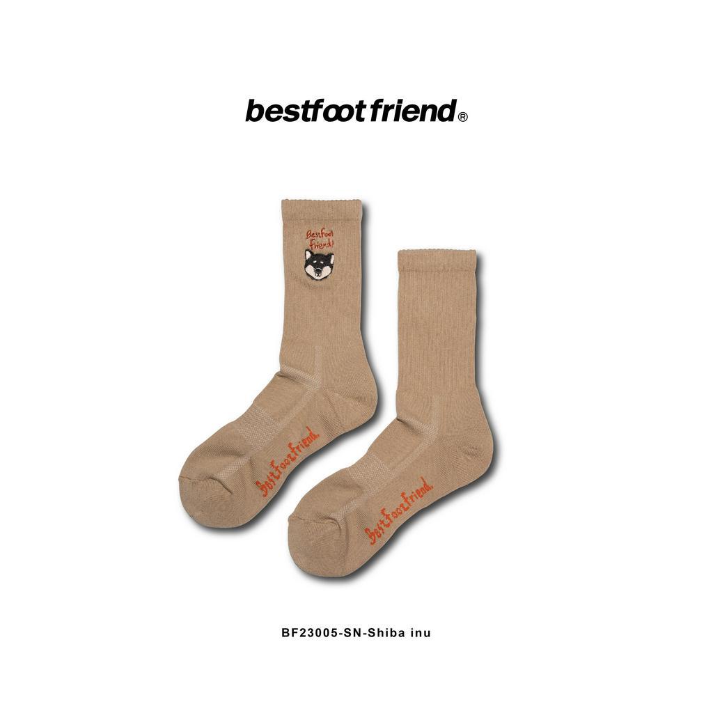 BFF Symptom Socks SHIBA INU 沙色 柴犬 中筒襪【BF23005-SN】