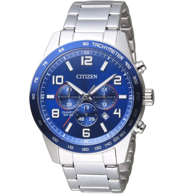 CITIZEN 星辰 時尚計時腕錶(AN8161-50L)44mm