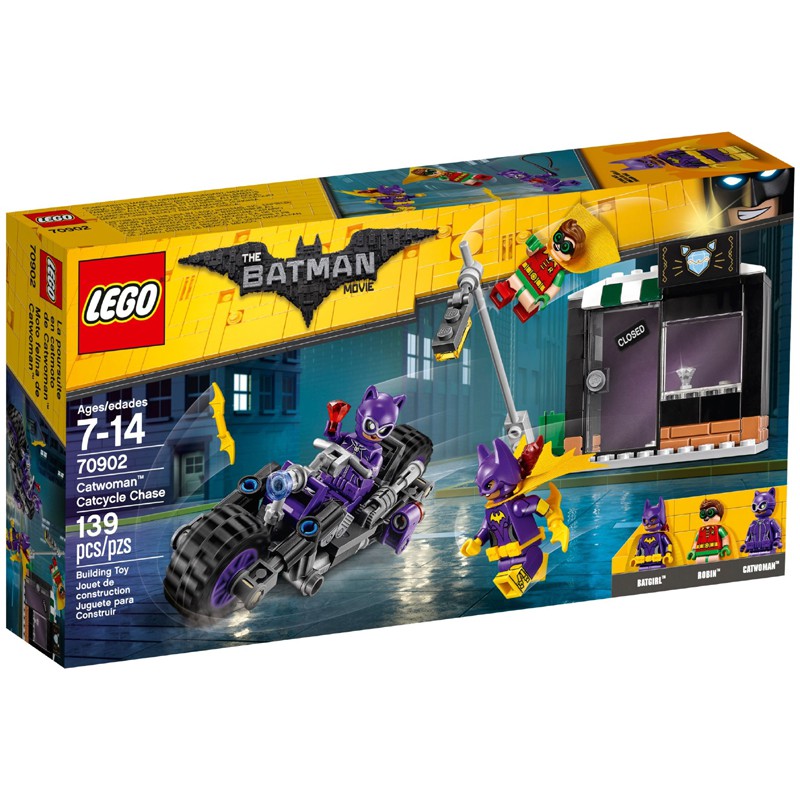 磚家 LEGO 樂高 70902 Catwoman Catcycle Chase 貓女機車追擊 無盒 無書 無貼紙