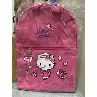 全新Hello kitty經典桃紅後背包