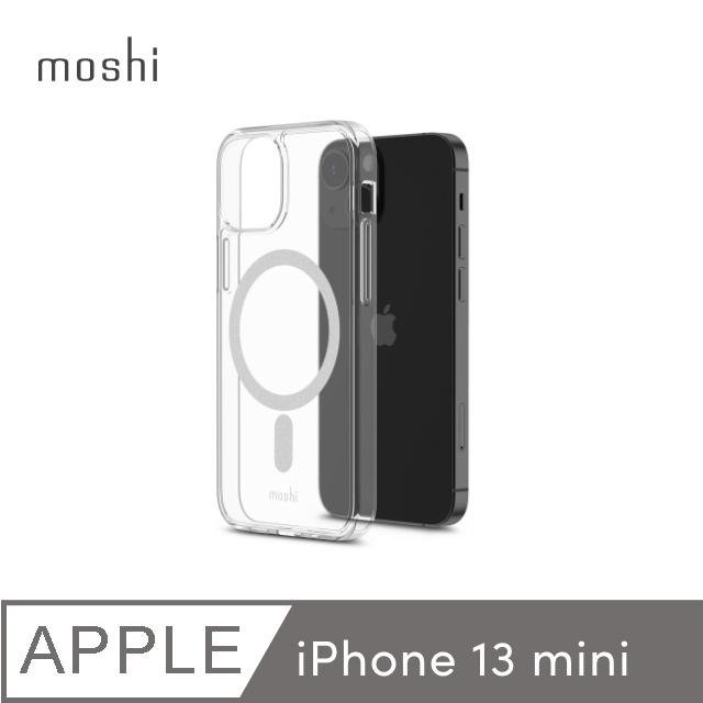 Moshi Arx Clear MagSafe for iPhone 13 mini (5.4吋) 磁吸輕量 透明保護殼