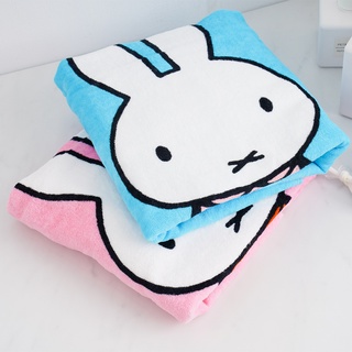 【星紅織品】剪絨系列 - 鉛筆米飛兔純棉小浴巾-Miffy米飛兔正版授權