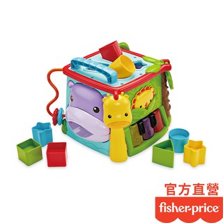 Fisher-Price 費雪 可愛動物積木盒 (福利品)