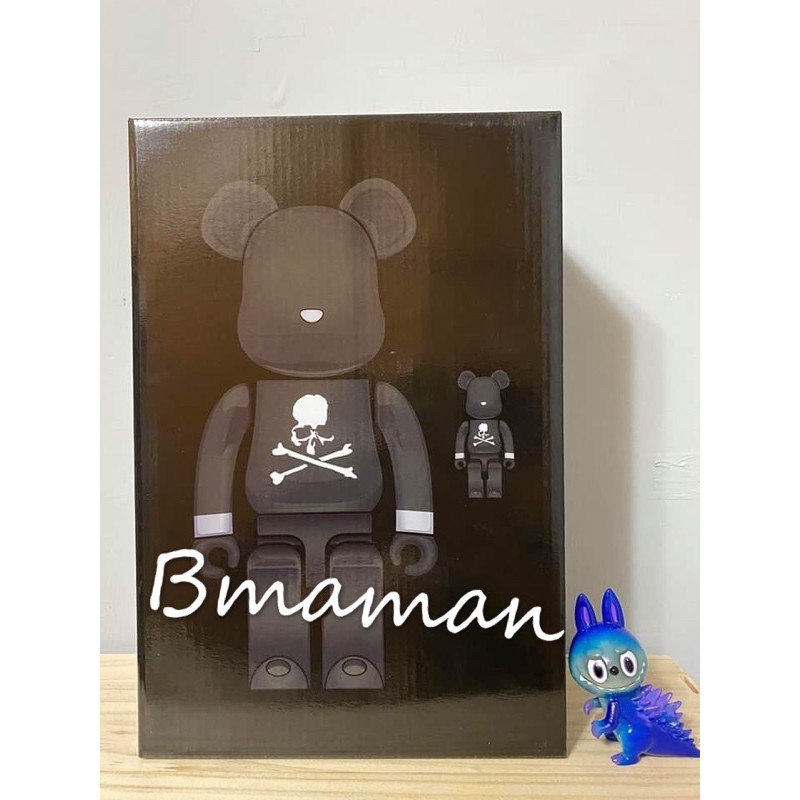 現貨正品全新未拆 BE@RBRICK Mastermind MMJ 400%+100%黑