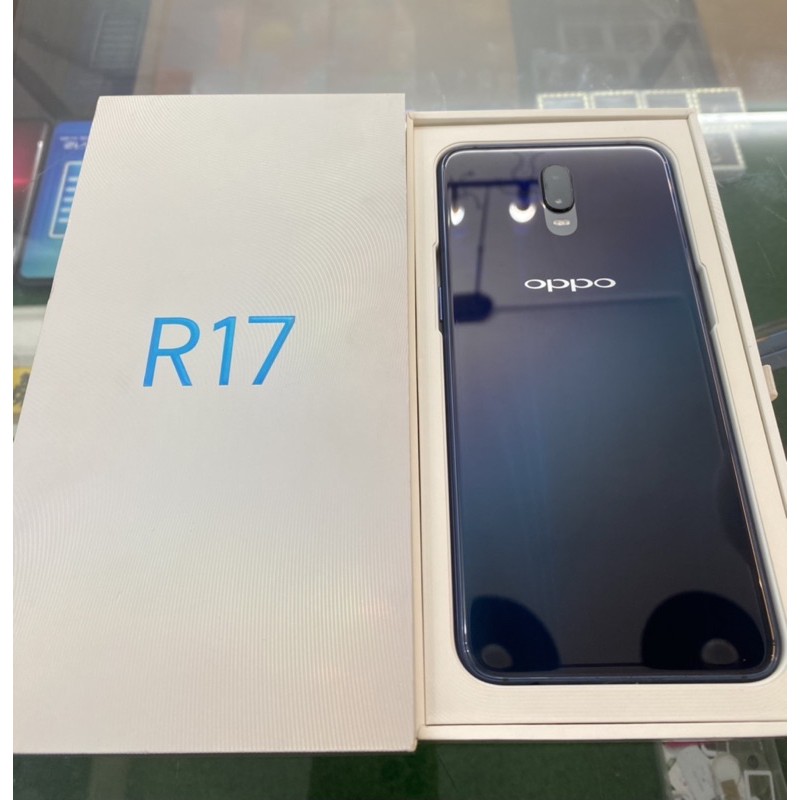 二手手機📱OPPO R17 藍色‼️有盒裝‼️功能正常‼️免運費