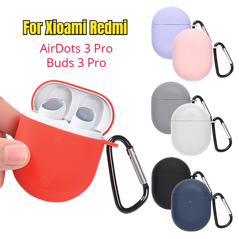 軟矽膠無線耳機套、小米Redmi AirDots 3 Pro / Redmi Buds 3 Pro保護套耳機充電盒保護套