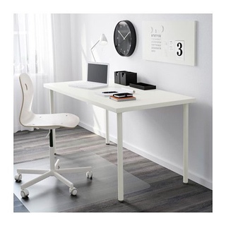 北歐工業LOFT風格經典IKEA宜家LINNMON/ADILS書桌工作桌電腦桌餐桌辦公桌/白色/二手八成新/特$590