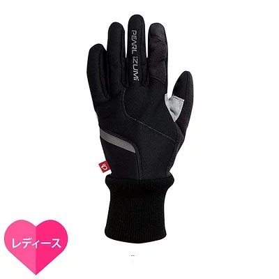 『時尚單車』Pearl Izumi Windbreak 女性冬季保暖手套 W7215-5 黑 S M