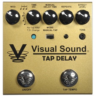 亞洲樂器Visual Sound V3 Single Delay Pedal Stomp Box 延遲 效果器 EHCO