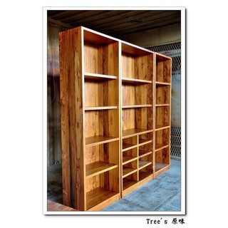 【小吳-客訂原木傢俱】柚木書櫃 置物櫃 收納櫃-臺南 原木 傢俱