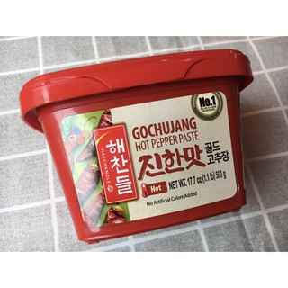 CJ韓國辣椒醬500g 韓式辣醬 韓國辣醬 辣炒年糕 辣拌醬 包飯醬 思潮 韓國辣椒 非素食 含洋蔥 蒜