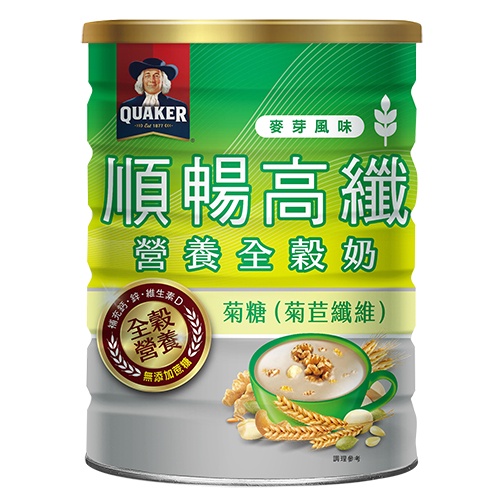 桂格 順暢高纖營養全穀奶(600G)【愛買】