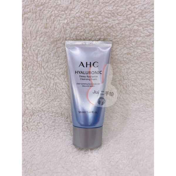 韓國 AHC 超能玻尿酸肌亮潔顏乳 神仙水保濕洗面乳（50ml）