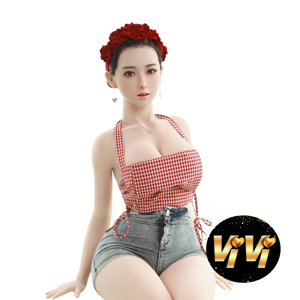 JYDOLL｜矽膠實體真人娃娃｜秀婕157cm 大胸 植髮款 充氣娃娃 成人玩具 成人用品 情趣用品 VIVI情趣