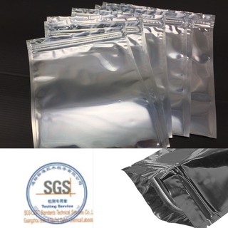 10x16cm(1包20入)防靜電袋加厚密封袋 夾鏈袋電子產品元件包裝袋 優質全新CPP電子靜電劑PET三層複合材料