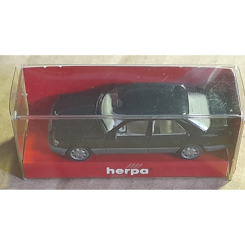 全新未拆日本進口1/87 HERPA 021425 Benz E320 Limousine(黑色)(德國製造)
