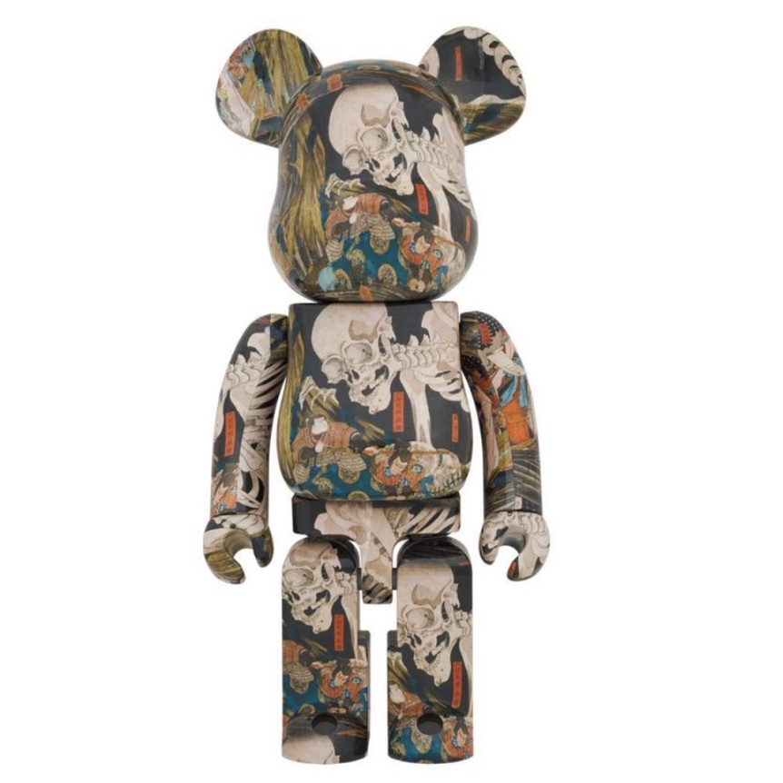 挑戰最低價【維沐玩具屋🐻】 歌川国芳「相馬の古内裏」BE@RBRICK 1000% 日本 藝術家 限量 限定 全新