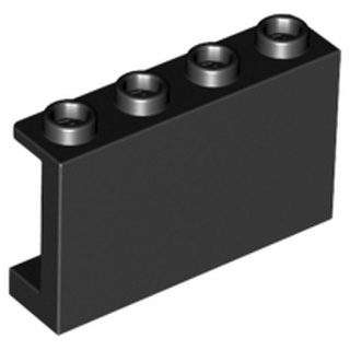 【金磚屋】14718BK2 LEGO 樂高 零件 牆面 壁板 窗戶 1 x 4 x 2 Black 2入