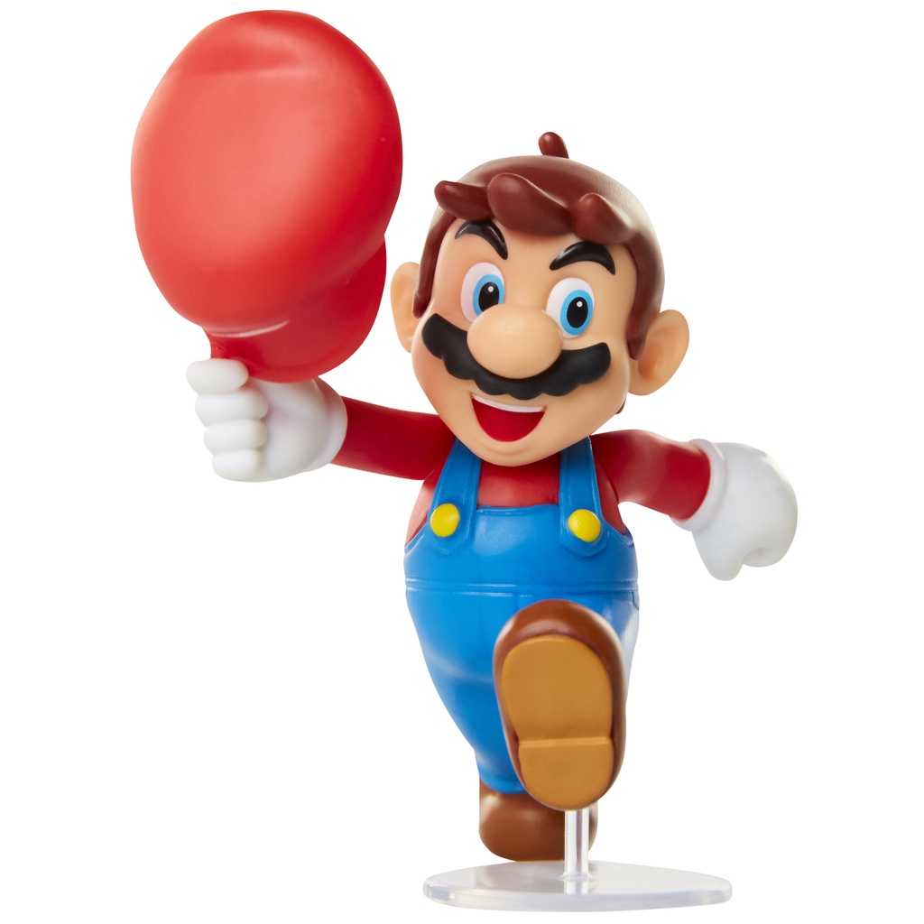 任天堂2.5吋公仔 脫帽瑪利歐 Nintendo Mario 正版 振光玩具