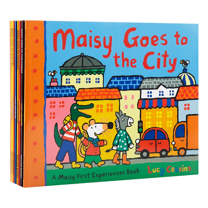 現貨Maisy First Experiences小鼠波波生活初體驗Where does Maisy go 9冊點讀版
