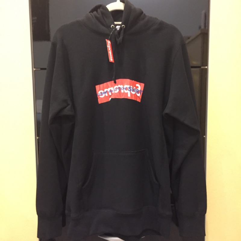 supreme x cdg bogo hoodie