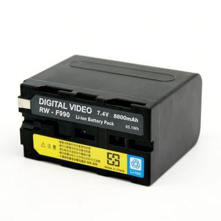 小牛蛙數位 RW-F990 Sony攝影機專用電池 8800mAh 電量顯示 攝影機電 電池 補光燈電池