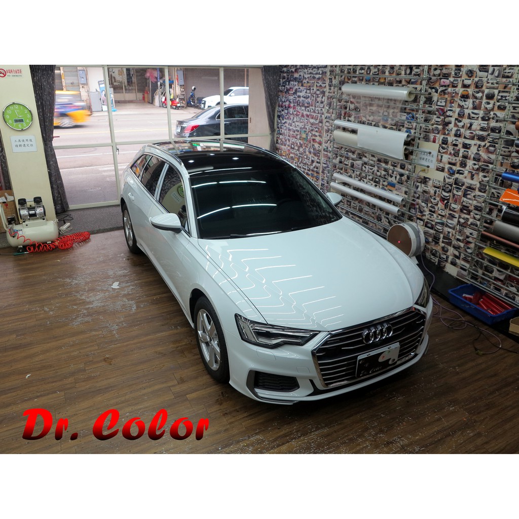 Dr. Color 玩色專業汽車包膜 Audi A6 Avant 類全景式天窗