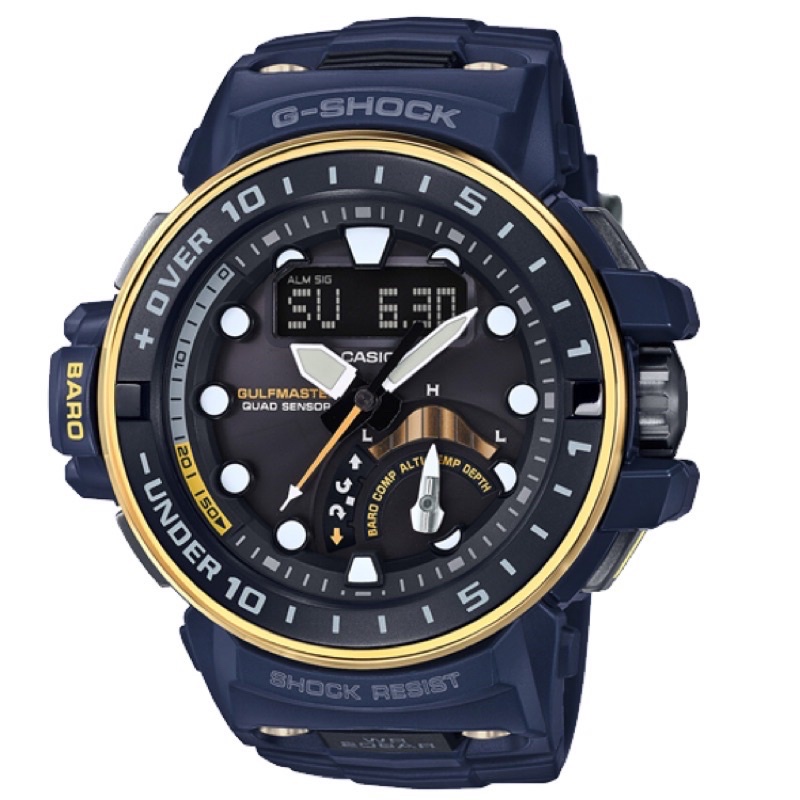 【CASIO】卡西歐 G-SHOCK GWN-Q1000NV-2ADR