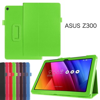 GMO 現貨 特價ASUS華碩ZenPad 10 10.1吋Z300CNL平板皮套保護套保護殼追劇神器 綠色